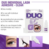 DUO Individual Lash Adhesive, Clear 0.25 oz x 2 packs