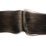100% Remy Clip in Hair Extensions Natural Hair 16-22 inch Grade AAAAA 3/4 Full Head 1 piece 5 clips Long Smooth Silky Straight for Women Fashion 18"/18 inch 50g,#2 Dark Brown)