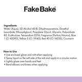 Fake Bake Flawless Self-Tanning Liquid Spray |Streak-Free Long-Lasting Sunless Natural Glow For All Skin Tones | Black Coconut Scent | Includes Professional Mitt To Ease Application| 6 oz (Pack of 2)