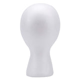 Foraineam 3 Pack 11 Inch Styrofoam Wig Heads Female Foam Head Mannequin Manikin Cosmetics Model Head Glasses Hats Hairpieces Wigs Display Stand Holder