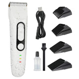 BESTBOMG Professional Electric Hair Clippers for Men Quiet Cordless Hair Trimmer IPX7 Waterproof Home Barber Hair Cutting Kit with LED Display