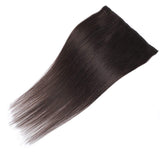 Real Hair Extensions Clip in Human Hair 18 Inch Dark Brown Silk Soft Remy Clip in Straight Hair Human Hair 70G 7 Pieces/Pack for Women (18inch,#2)