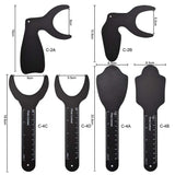 RZJZGZ (6Pcs) Dental Photo Contrast Black Background Board Autoclavable Dental Orthodontic Oral Cheek Retractors Photographic Black Background Backdrop