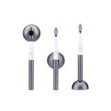 Smile Direct Club Electric Toothbrush Club Edition with Aligner Brush Head and 3-in-1 Travel Case, Mirror Mount, and Stand, Graphite