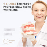 Express Whitening Strips for Teeth, Dental Formula 1 Hour White Strips Reduces Sensitivity Safe for Enamel, 20 Pcs Non-Slip Whitestrips for Expert Teeth Whitening by Fairywill