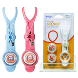 SSENSIL, Dental Floss with Holder for Plaque and Food Removal, Oral Care, Tooth Cleaner, 2 packs of Dental Floss, Pink