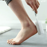 4 Pack Pumice Stone 4 in 1 Foot Brush Body Brush with Handle Pedicure Tool Exfoliating Scrubber for Dead Skin