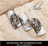 MOYRA Stamping plate 31"LACE LOVE 2" Nail Stamping plate