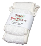 Janey Lynn's Designs Shaggie Back Shrubber/Exfoliator, Snow White