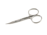 Staleks Professional Cuticle Curved Scissors Stainless Steel Manicure Pedicure Care Tools Nail Beard Eyebrow Eyelash Trimming PRO EXPERT 10 TYPE 1 (18 мм) (SE-10/1)