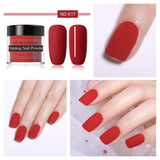 NICOLE DIARY Dip Nail Powder Nail Starter Kit Acrylic Dipping Nail Powder System Clear Liquid Acrylic Pigment(Comes with Base, Activator, Top, Bond and Brush Saver)
