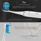 Electric Toothbrush,Replaceable Smart Timer Powered by Sonic Technology Waterproof Rechargeable Toothbrush,Deep Clean Traveling Tooth Brush with 3 Soft Brush Heads by SEAGO SG986(Purple)
