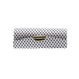 Mix Polka Dot Lipstick Case With Mirror Purse Holder Set of 6