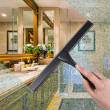 HIWARE All-Purpose Shower Squeegee for Shower Doors, Bathroom, Window and Car