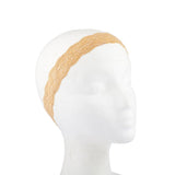 Lux Accessories Orange Pink Ivory Lace Headbands Cute Headbands Headwrap Set (3pc)