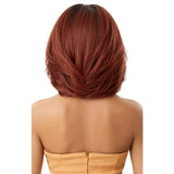 Outre Neesha Soft & Natural Synthetic Swiss Lace Front Wig NEESHA 206 (DRFFHNBRN)