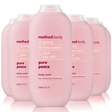 Method Body Wash, Pure Peace, 18 Ounce (6 Count)