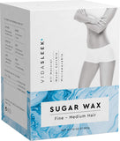 Hair Removal Sugar Waxing Kit Men + Women, All Natural (10 oz)