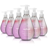 Method Gel Liquid Hand Soap, Rose Water, Pack Of 6, Rose Water, 6 Count