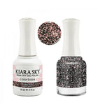 Kiara Sky Matching Gel Polish + Nail Lacquer, Polka Dots, .5 fl. oz