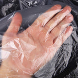 Anself 50PCS Disposable Waterproof Hair Salon Capes Haircut Apron Salon Shampoo Cape Salon Gown for Barbershop