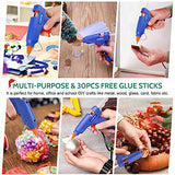 Hot Glue Gun, ccbetter upgraded version Mini Hot Melt Glue Gun with 30pcs Glue Sticks