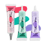 Ownest 3 Colors Eyeshadow Makeup Primer,Liquid Eyeshadow Primer Matte Eyeshadow Primer Base,Waterproof Long Lasting Eyeshadow Primer Makeup-Set B(18ml)