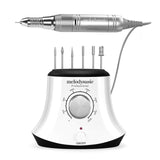 MelodySusie 30000 rpm Professional Nail Drill-Scarlet, High Speed, Low Heat, Low Noise, Low Vibration, Portable UV LED Nail Lamp, LED UV Gel Nail Polishes Professionally, Portable Electric Efile Drill