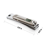 Mr Green Fingernail Clippers, Nail Cutters, Hand-finished Cutting Edge for Maximum Sharpness, Made of Surgical Grade Stainless Steel with Built-in Nail File - by Mr.Green (Mr1113)
