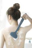 VSILE Body Bath Brush,Shower Brush with Long Handle,Wet Brushing Back Scrubber for Shower Gentle Exfoliation Improve Skins Health and Beauty