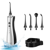 Mornwell Black Water Flosser and White Water Flosser Combination Set