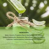 Beaueli Aloe Vera gel, Aloe Hand gel, After Sun, Dry Skin, Psoriasis, Acne Sensitive Skin, Natural Pure Aloe Cream, Daily Moisturizer Aloe Soothing Gel For Face, Body and Hair