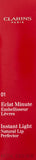Clarins Eclat Minute Instant Light Natural Lip Perfector, No. 01 Rose Shimmer, 0.35 Ounce