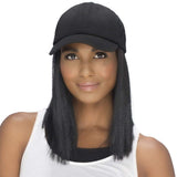 Vivica A. Fox (Cd-trina) - Heat Resistant Fiber Baseball Cap Wig in OFF BLACK