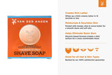 Van Der Hagen Unscented Shave Soap-3 pack (3.5oz)