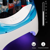 Nail Dryer for Regular Polish, 36W UV LED Nail Lamp with Storage Function, to Quick Dry for Gel Nail Polish, Nail Polish Curing Lamps,Best Gifts for Women, Girls