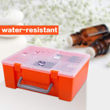 Essential Oil Storage Case for 35 Bottles of 5ml 10ml 15ml with Stickers, Pipettes, Funnels, Opener. Bottles Organizer Holder Compatible with Young Living, Lagunamoon, ArtNaturals, Radha Beauty