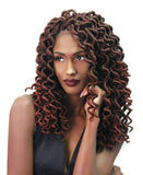 LADY GODDESS Locs All Natural Texture & Crochet Made Loops with Quick & Easy Installation - Synthetic Hair Crochet Braids Pre Looped (18, MT1B/30)
