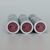Lot 3 x Clinique Pop Lip Colour +Primer Rouge Intense + Base #14 Plum Pop unbox Travel Size 0.13 oz each total 0.39oz