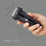 Panasonic Hybrid Wet Dry Shaver, Trimmer & Detailer with Two Adjustable Trim Attachments, Pop-up Precision Detail Trimmer & Shave Sensor Technology – Cordless Razor for Men - ES-LL41-K (Black)