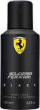 Ferrari Deodrant Spray, Black, 5 Ounce