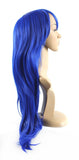 Xiaoyu 20"70cm Natural Design Long-length Cosplay Costume Party Wigs - Navy Blue