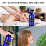 16oz Cobalt Blue Glass Spray Bottles,3 Pack Empty Spray Bottle Refillable Containers for mixing Essential Oils,Hair & Cleaning Products,Aromatherapy,Natural Air Freshener,Plants etc - DIY Labels