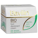 Lavilin Deodorant Foot Cream, Herbal, Odor Free Up to 7 Days, 12.5-Grams