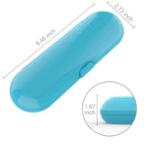 Toothbrush Travel Case fits Oral B Pro, Travel Container Holder Carrying Case for Oral B Electric Toothbrush - 2 Packs