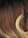 Zury Sis Synthetic Pre-Tweezed Swiss Lace Front Wig - H TOBI (3TFBR/BLONDE)