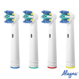 Alayna Replacement Brush Heads - Pack of 20 Generic Electric Toothbrush Heads Fits 7000, Pro 1000, 9600, 500, 3000, 8000, + More-
