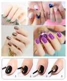 XICHEN72PC nail art glitter powder dust tips decoration (72)