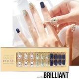 [DASHING DIVA–Nails]Premium Magic Press Super Slim Fit(2 Different Designs 30+30strips in 12 sizes) Suzy's Letter+Brilliant 275/264ssc