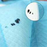 Wormhole Tattoo Bibs, 125pcs Disposable Dental Bibs, Super Thick Piercing Bibs, 5 Ply Waterproof Tattoo Table Covers Clean Pad (13" x 17", Blue)